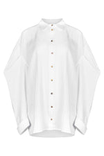 Load image into Gallery viewer, Koszula oversize LIMA - biały - Chiara Wear
