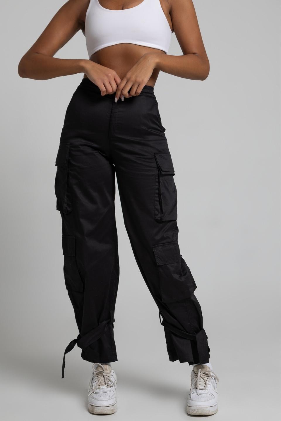 Spodnie CARGO - czarny - Chiara Wear