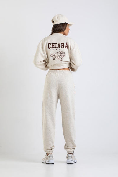 Spodnie dresowe JOGGERY - konopia - Chiara Wear