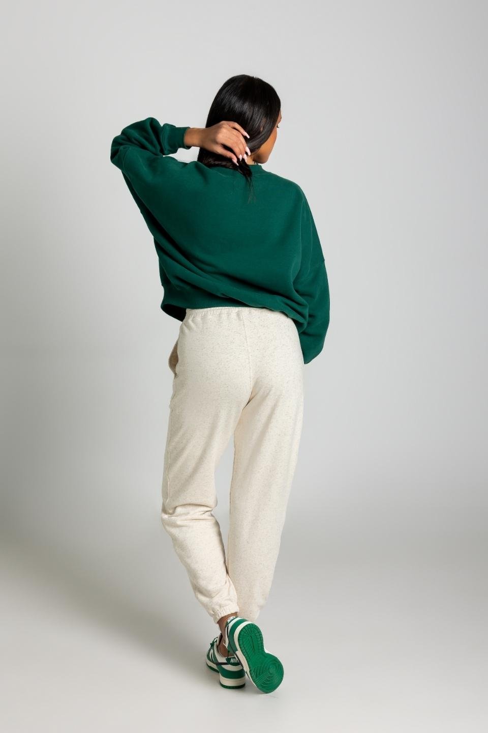 Spodnie dresowe JOGGERY - konopia - Chiara Wear