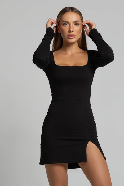 Sukienka mini PATRICIA - czarny - Chiara Wear