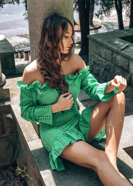 Sukienka NATHALIE - zielony - Chiara Wear