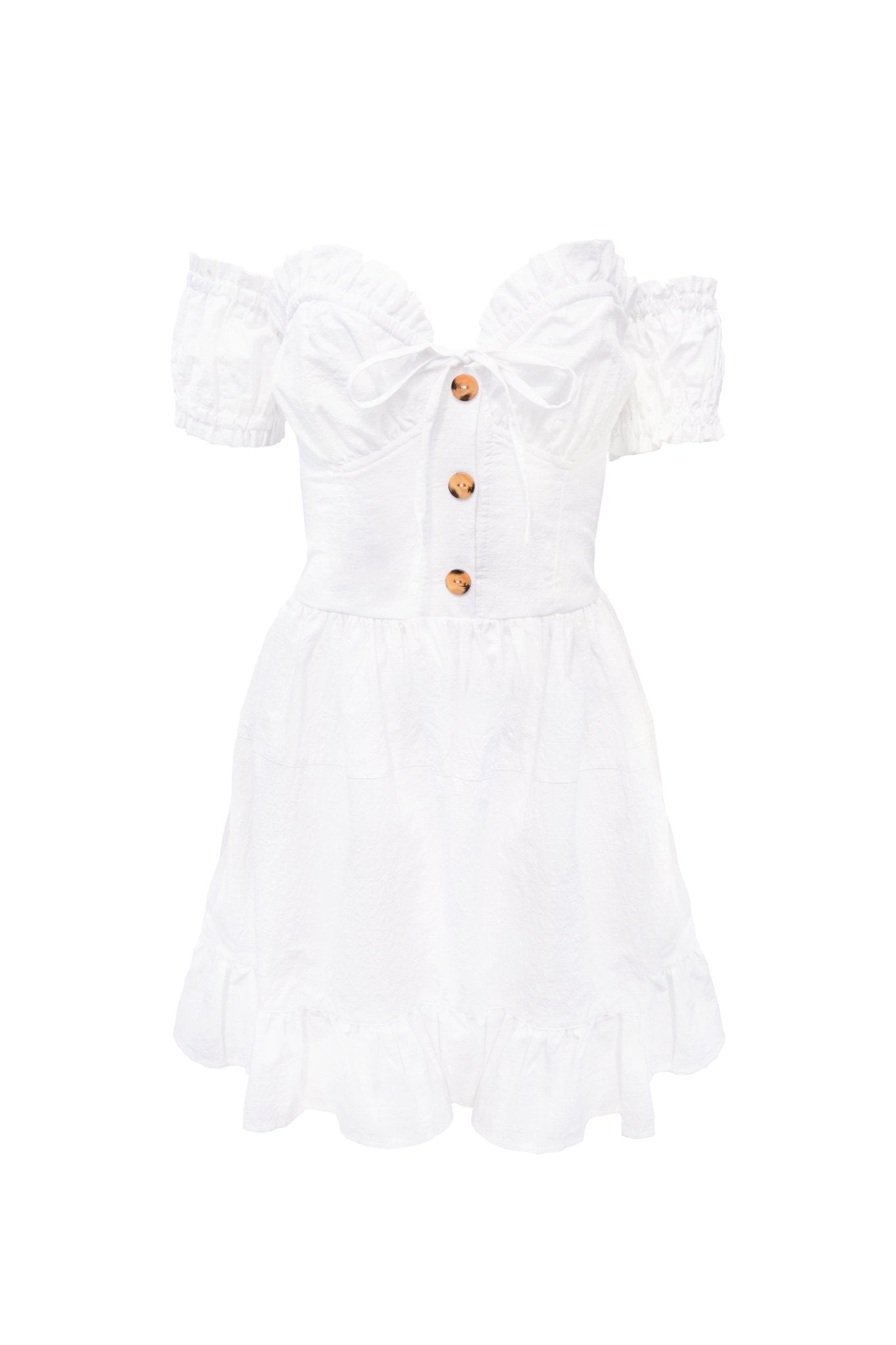 Sukienka SIERRA - biały - Chiara Wear