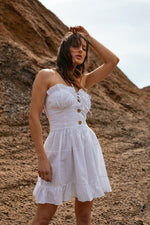 Załaduj obraz do przeglądarki galerii, Sukienka SIERRA - biały - Chiara Wear
