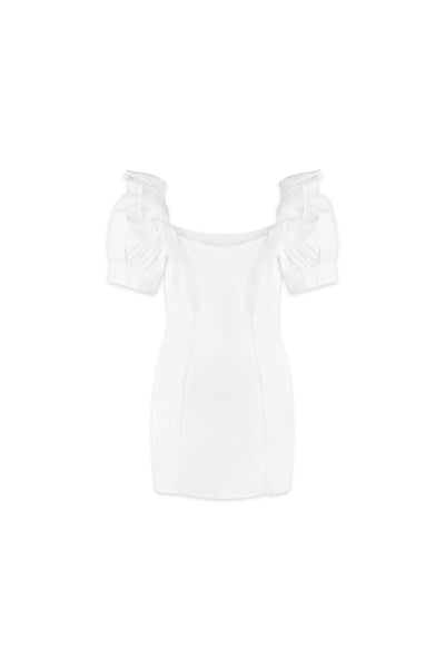 Sukienka YASMINE - biały jeans - Chiara Wear