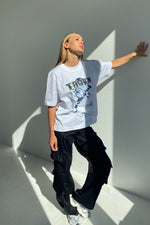 Load image into Gallery viewer, T-shirt damski oversize TRUTH - biały - Chiara Wear
