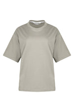Load image into Gallery viewer, T-shirt oversize OLIVE - oliwkowy - Chiara Wear
