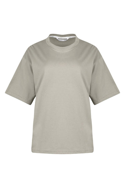 T-shirt oversize OLIVE - oliwkowy - Chiara Wear