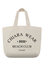 Load image into Gallery viewer, Torba plażowa BEACH CLUB - beżowy - Chiara Wear
