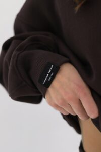 Bluza oversize CHOCOLATE - brązowa - Chiara Wear
