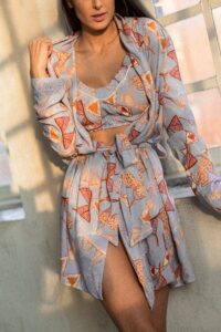 PIŻAMA VICTORIA - szlafrok - Chiara Wear