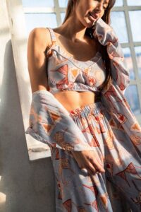 PIŻAMA VICTORIA - szlafrok - Chiara Wear
