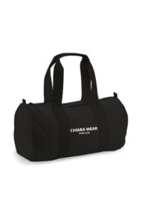 Torba sportowa na zamek SPORTS CLUB - czarna - Chiara Wear